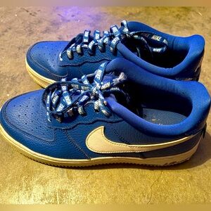 nike blue air force one